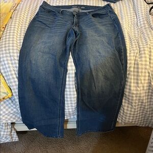 Old Navy Women's Straight Leg Blue Jeans